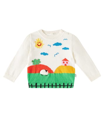 Baby - Pullover in cotone e lana | Stella McCartney Kids