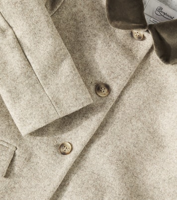 Ginette wool-blend coat | Bonpoint