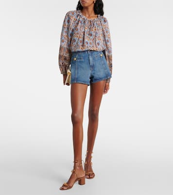 Camille denim shorts | Ulla Johnson