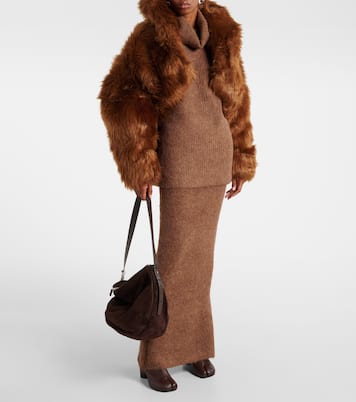 Cropped-Jacke Vicinity aus Faux Fur | Entire Studios