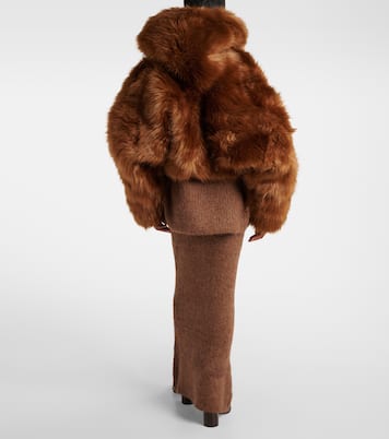 Cropped-Jacke Vicinity aus Faux Fur | Entire Studios