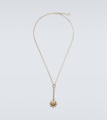 Spark 18kt gold pendant necklace with diamonds | FoundRae