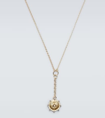Spark 18kt gold pendant necklace with diamonds | FoundRae