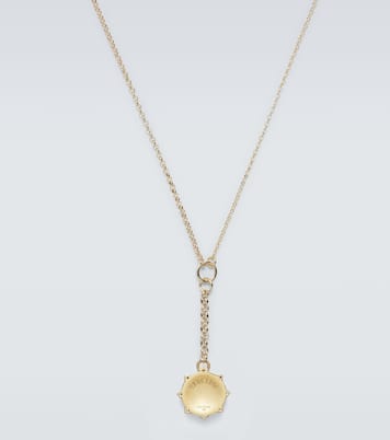 Spark 18kt gold pendant necklace with diamonds | FoundRae