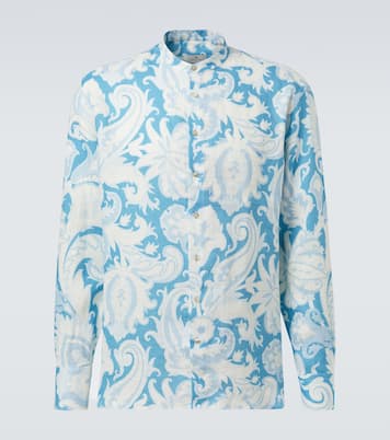 Chemise en lin à fleurs | Etro