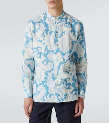 Chemise en lin à fleurs | Etro