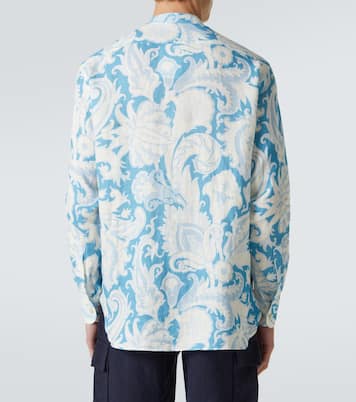 Chemise en lin à fleurs | Etro