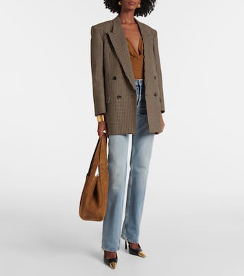 Le 5 à 7 Bea suede tote bag | Saint Laurent