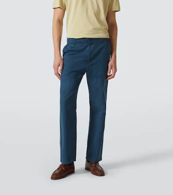 Chinohose aus Baumwoll-Gabardine | Auralee