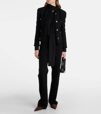 High-Rise Flared Jeans Arrow | Frame