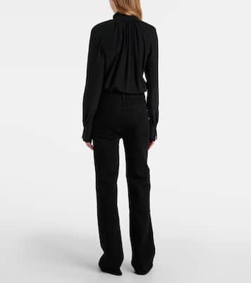 High-Rise Flared Jeans Arrow | Frame