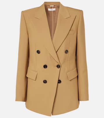 Wool grain de poudre blazer | Chloé