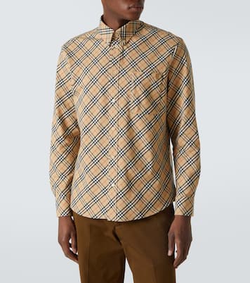 Hemd Burberry Check aus Baumwollpopeline | Burberry