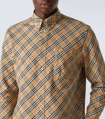 Hemd Burberry Check aus Baumwollpopeline | Burberry