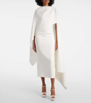 Sandales de mariée Sandaloo 130 à plateforme en crêpe de satin | Christian Louboutin