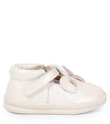 Bebé - zapatillas Zilpa de piel metalizada | Donsje