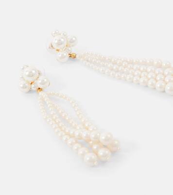 Ohrringe Charlena mit Perlen | Jennifer Behr