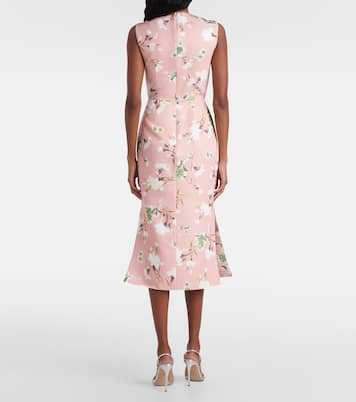 Midikleid aus Faille | Erdem