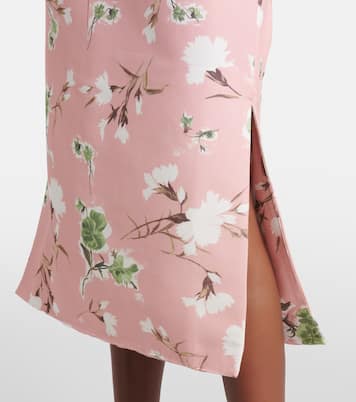 Midikleid aus Faille | Erdem