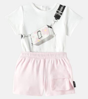 Baby Set aus T-Shirt und Shorts aus Baumwolle | Marc Jacobs Kids