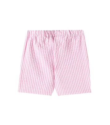 Cortino striped cotton-blend shorts | La Coqueta