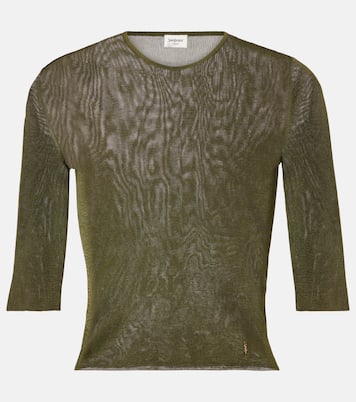 Cassandre knitted top | Saint Laurent