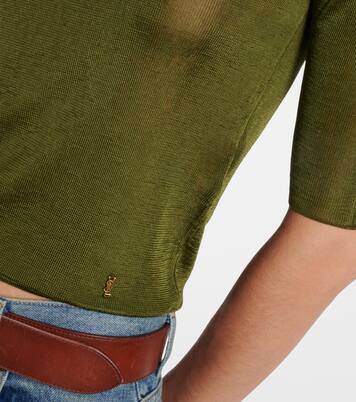 Cassandre knitted top | Saint Laurent