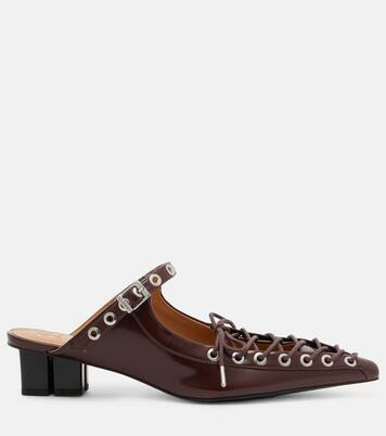 Mules Eyelets 35 | Ganni