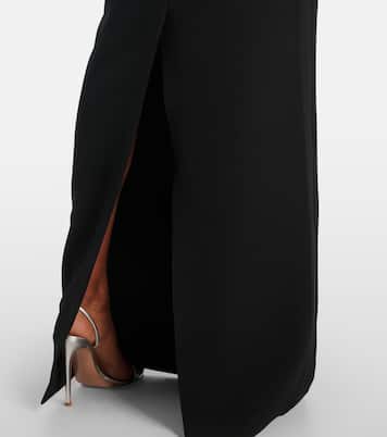 Embellished crêpe gown | Safiyaa