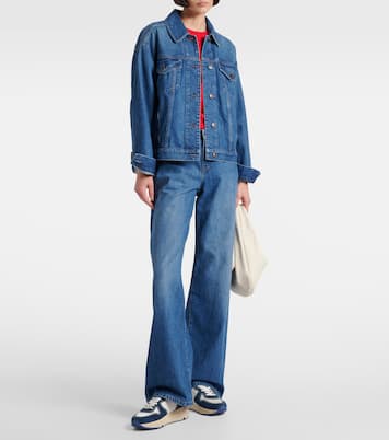 Sneakers Running Sole mit Veloursleder | Golden Goose