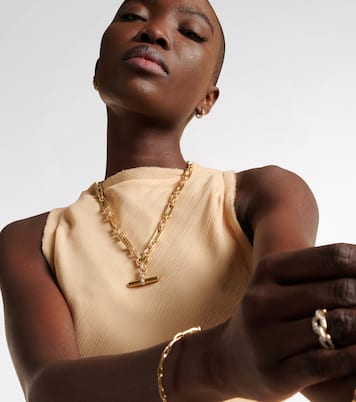 Halskette Lexington aus 18kt Gelbgold mit Diamanten | David Yurman