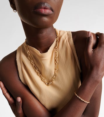 Halskette Lexington aus 18kt Gelbgold mit Diamanten | David Yurman