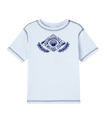 Printed cotton jersey T-shirt | Dolce&Gabbana Kids