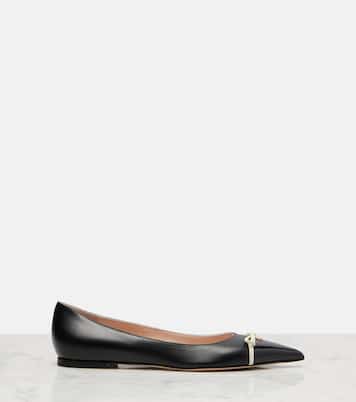 Bepointy leather ballet flats | Valentino Garavani