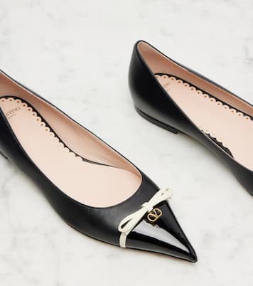 Bepointy leather ballet flats | Valentino Garavani