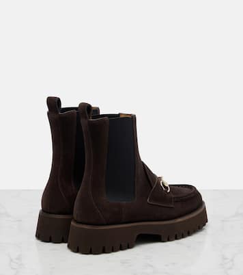 Bottines Chelsea Sylke en daim | Gucci