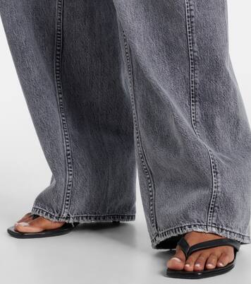 Alex mid-rise wide-leg jeans | Slvrlake