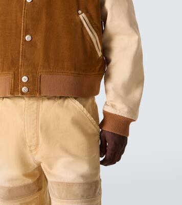 Homecoming cotton corduroy varsity jacket | Wales Bonner