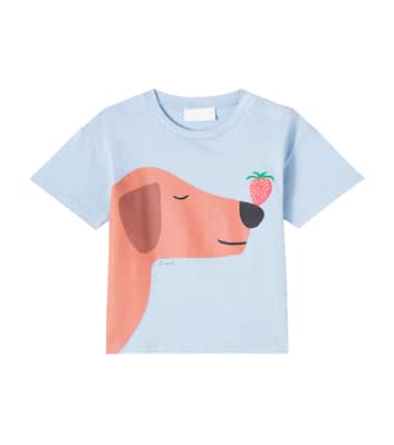 x Euan Roberts Baby printed cotton jersey T-shirt | Gucci Kids