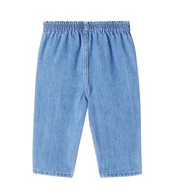 Baby Web Stripe denim pants | Gucci Kids