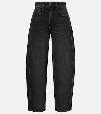 Oriane mid-rise barrel-leg jeans | Isabel Marant