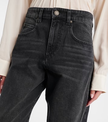 Oriane mid-rise barrel-leg jeans | Isabel Marant