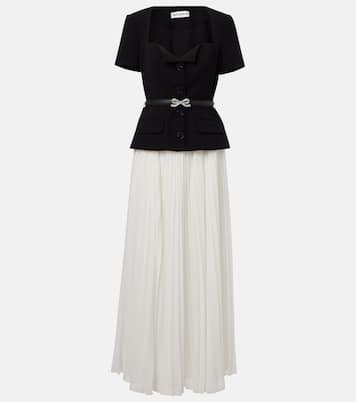 Robe longue en mousseline | Self-Portrait