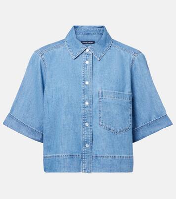 Spruce denim shirt | Veronica Beard