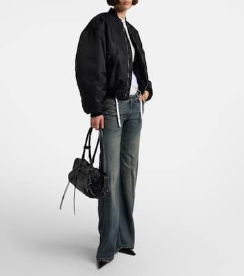 Standard technical satin bomber jacket | Balenciaga