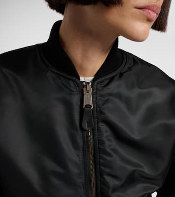 Standard technical satin bomber jacket | Balenciaga