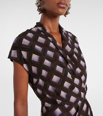 Bedrucktes Midikleid | Dries Van Noten