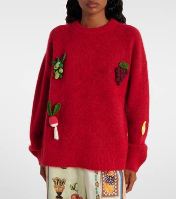 Pull Fruitto en alpaga, mohair et laine mélangés | Alémais