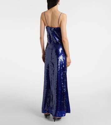 Robe longue à sequins | Rotate