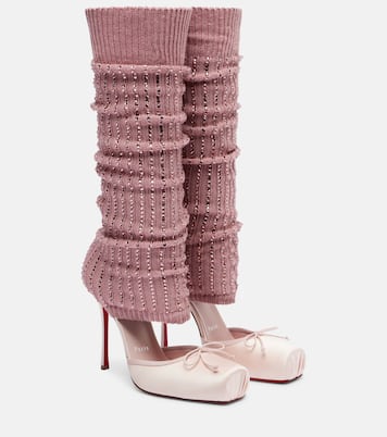 Cassia 100 satin pumps | Christian Louboutin